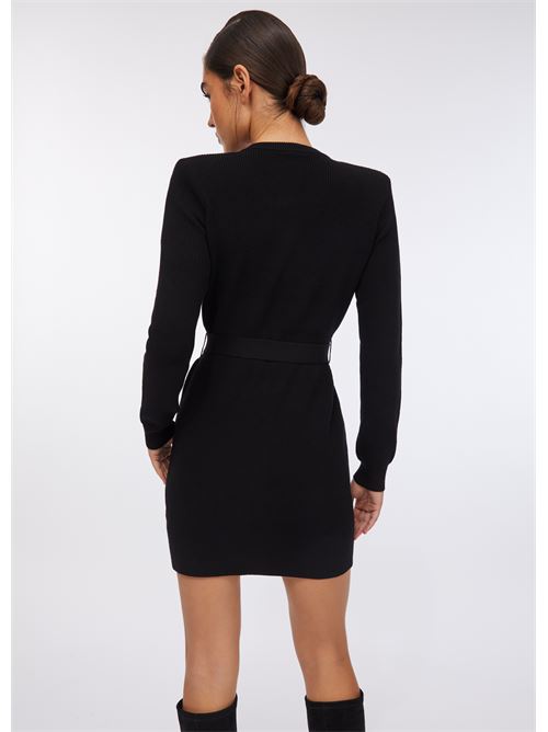 Abito in maglia con spalline imbottite Liu Jo | MF5371MS99E.22222